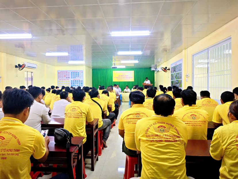 Lớp học lý thuyết tại trung tâm